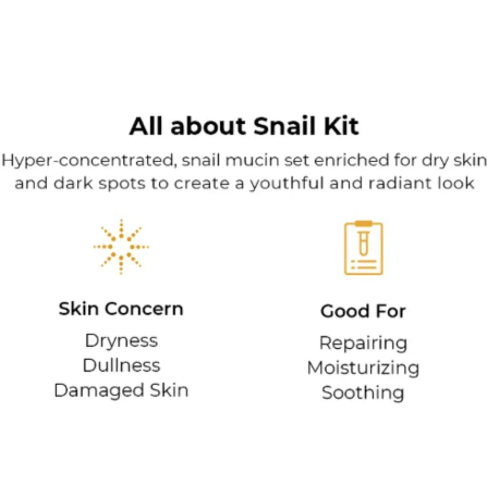 COSRX Advanced Snail Korean Skincare Repairs Soothe Skin 4-PCs Set Travel Size - Picture 4 of 8